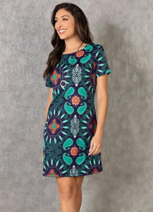 Paisley loose dress