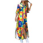 Load image into Gallery viewer, Long Floral Women&#39;s Dress
