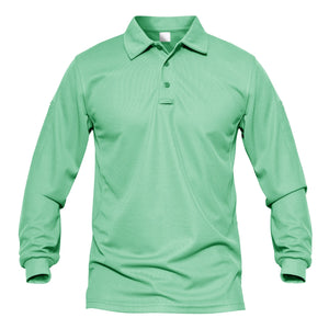 Men's Long Sleeve Polo Shirt