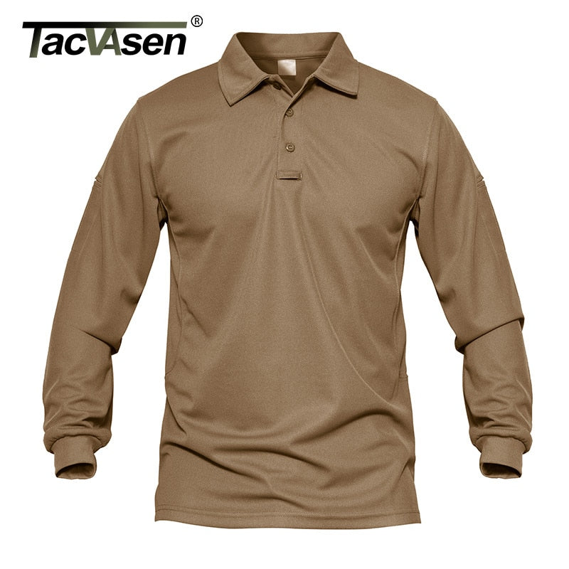 Men's Long Sleeve Polo Shirt