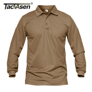 Men's Long Sleeve Polo Shirt