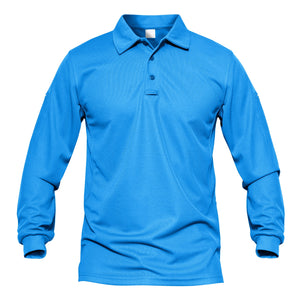 Men's Long Sleeve Polo Shirt