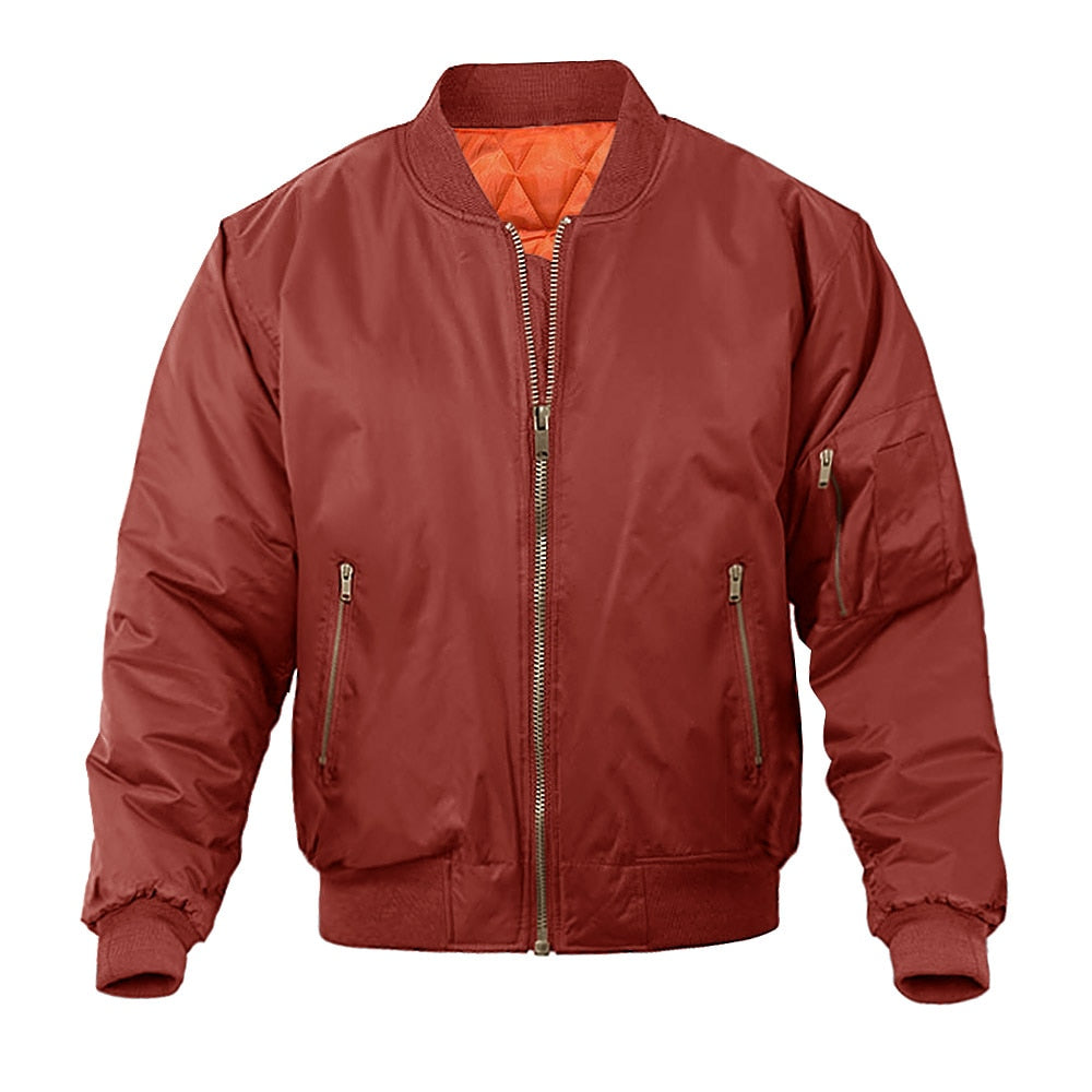 Men's Windbreaker Bomber Jacket