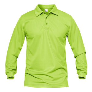 Men's Long Sleeve Polo Shirt