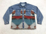 Load image into Gallery viewer, Jeans Casual Jackets Autumn Winter New Aztec Lapel Pocket Denim
