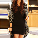 Load image into Gallery viewer, Summer Bat Sleeve Shawl Women Chiffon Leopard Kimono Beach Cardigan
