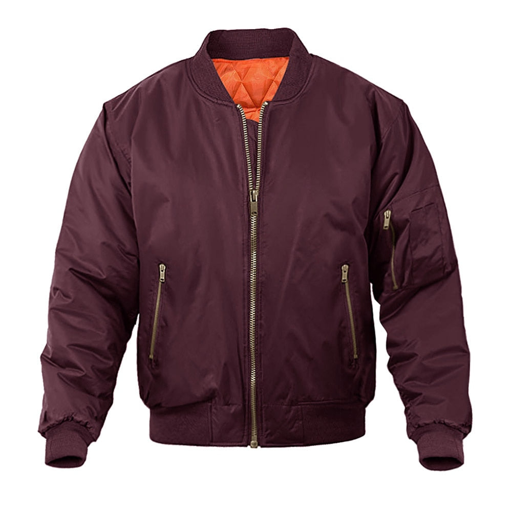 Men's Windbreaker Bomber Jacket