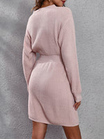 Load image into Gallery viewer, Pink Fashion Warm Winter Dress for Women Vintage Casual
