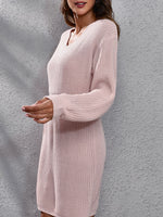 Load image into Gallery viewer, Pink Fashion Warm Winter Dress for Women Vintage Casual
